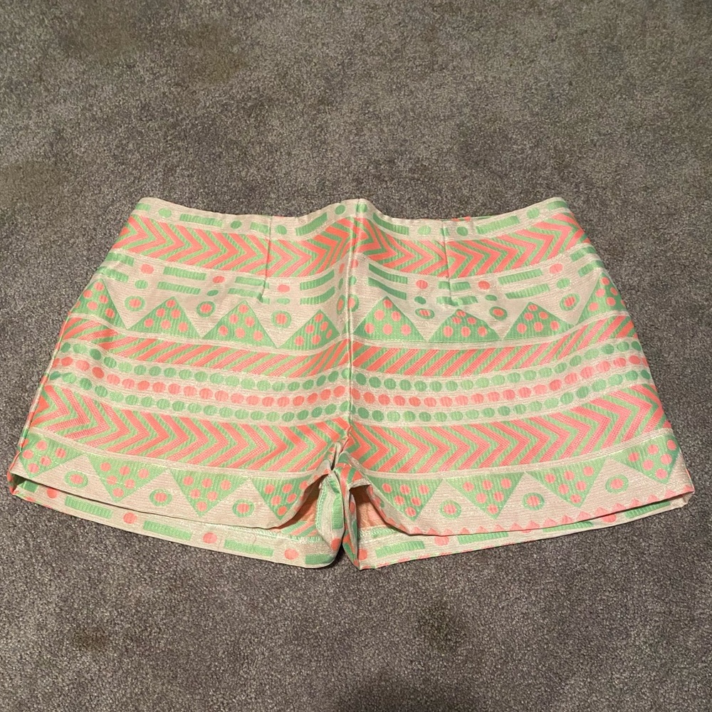 Francesca’s Tribal print dress shorts